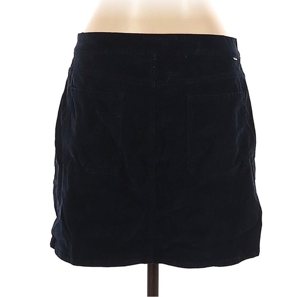 Navy corduroy Mother skirt - Picture 4 of 5